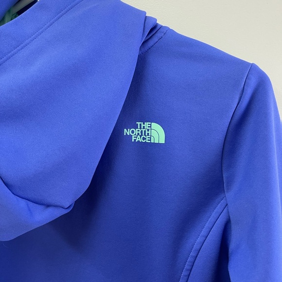 The North Face Vibrant Blue Hoodie Pullover Sweatshirt - Picture 4 of 4